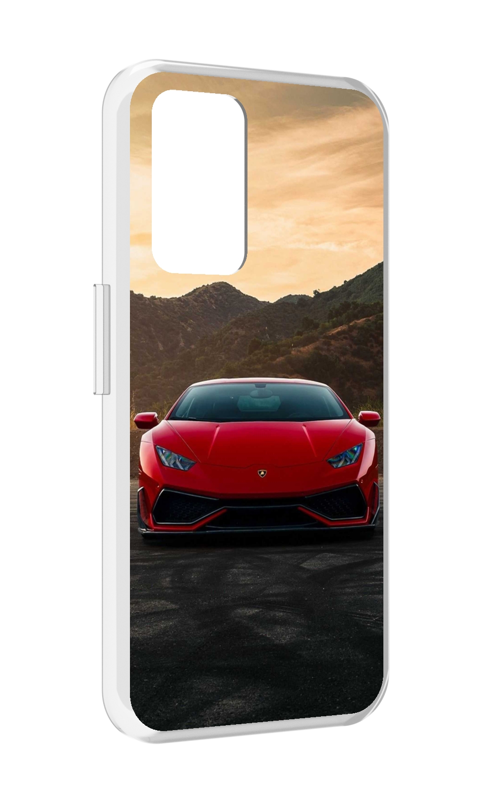 

Чехол MyPads lamborghini 1 мужской для Realme GT Neo3T, Прозрачный, Tocco