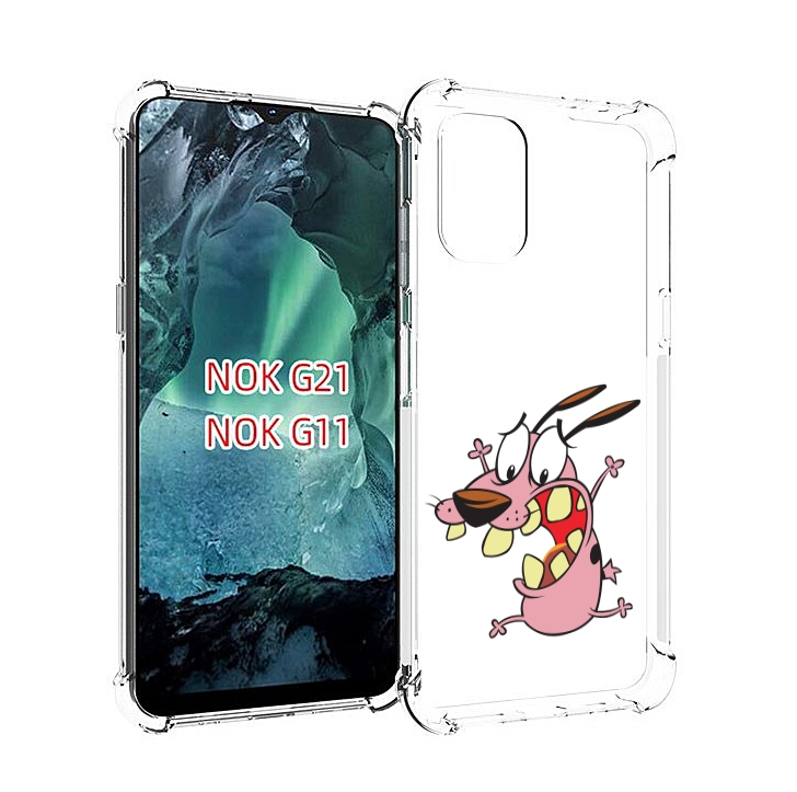 

Чехол Mypads Зубастый Бобик Для Nokia G11/G21, Прозрачный, Tocco