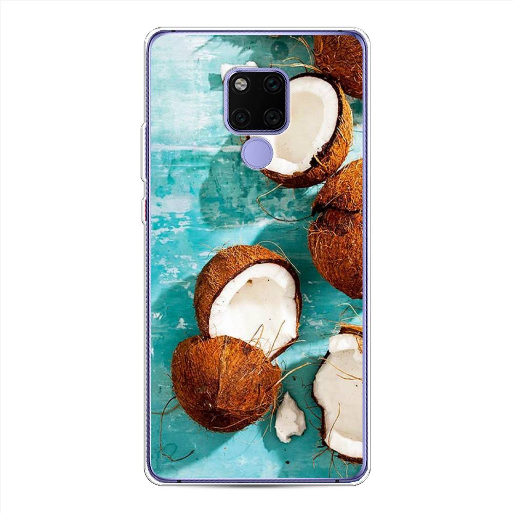 фото Чехол awog "разбитые кокосы" для huawei mate 20x