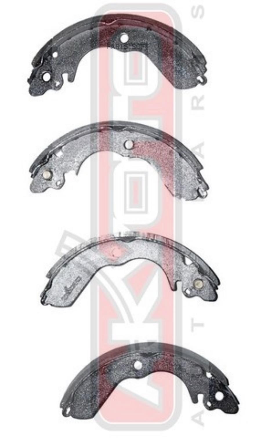 

Тормозные колодки Akyoto барабанные задние AKS-6712