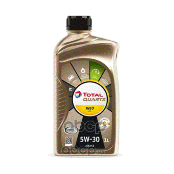 

Моторное масло TOTAL синтетическое Quartz Ineo Ecs 5w30 1л, 11200301