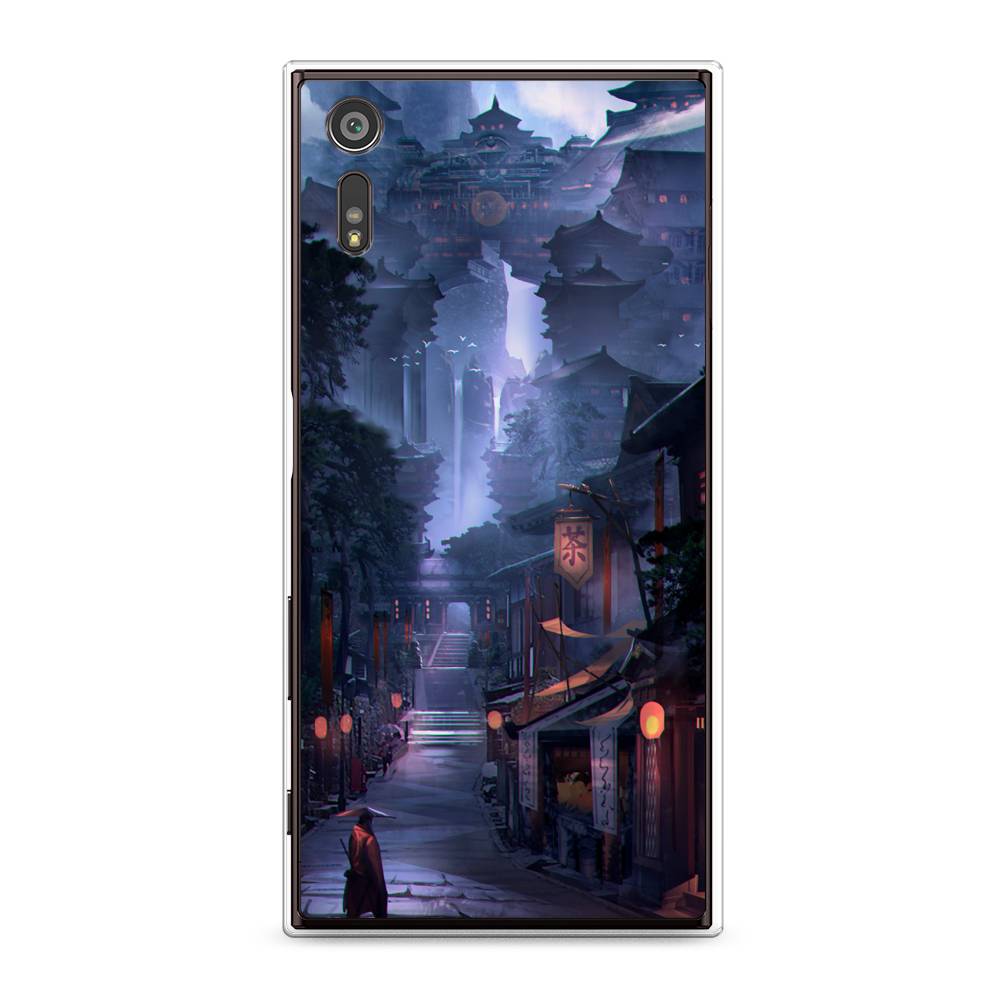 

Чехол Awog на Sony Xperia XZ "Одинокий самурай", Разноцветный, 51450-10