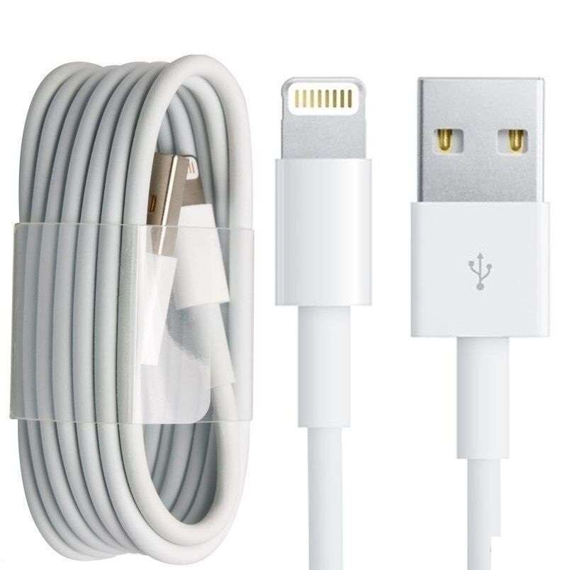 фото Кабель lightning - usb nobrand 1 м белый