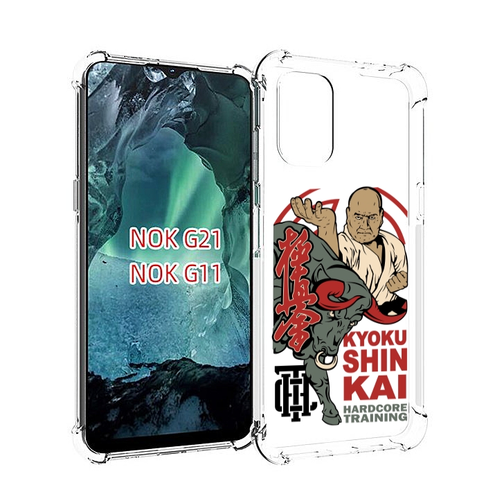 

Чехол Mypads Единоборства Рисунок Для Nokia G11/G21, Прозрачный, Tocco