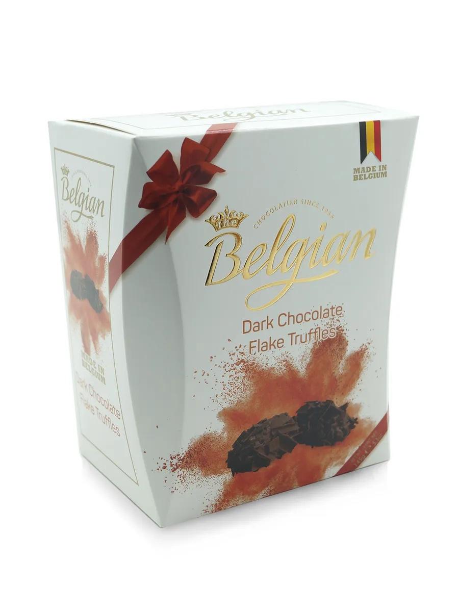 Трюфели из темного шоколада с хлопьями, The Belgian, 145г