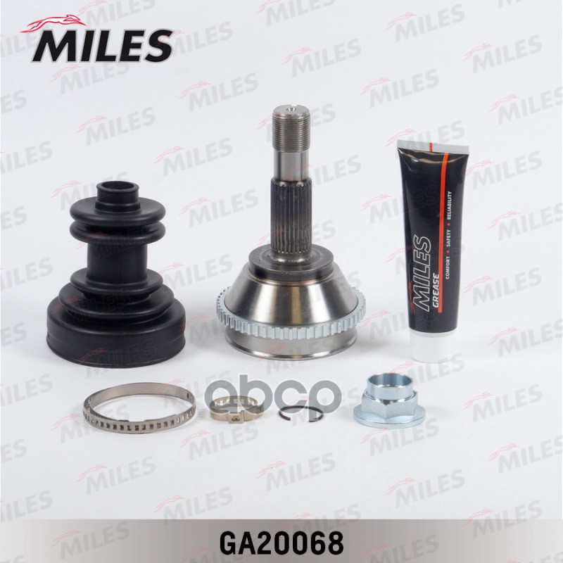 

Шрус Citroen Jumper/Fiat Ducato/Peugeot Boxer 1.9D>2.8D 94> Нар.(Abs) Miles ga20068, GA20068