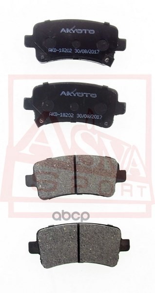 

Тормозные колодки Akyoto AKD-18202