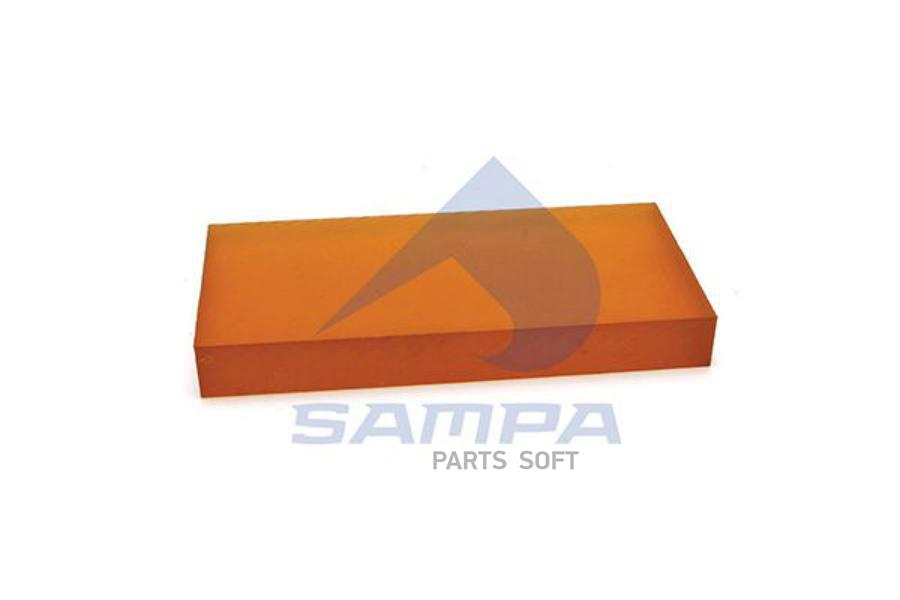 

091.216_Пластина, Листовая рессора SCHMITZ 82,5x174x20,5 SAMPA 091216