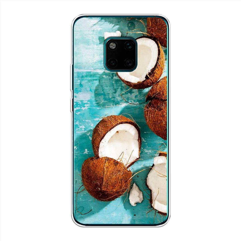 

Чехол Awog на Huawei Mate 20 Pro "Разбитые кокосы", Коричневый, 67050-10