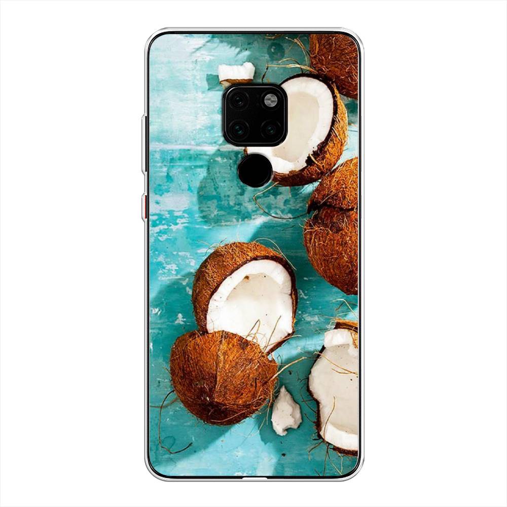 

Чехол Awog на Huawei Mate 20 "Разбитые кокосы", Коричневый, 66850-10