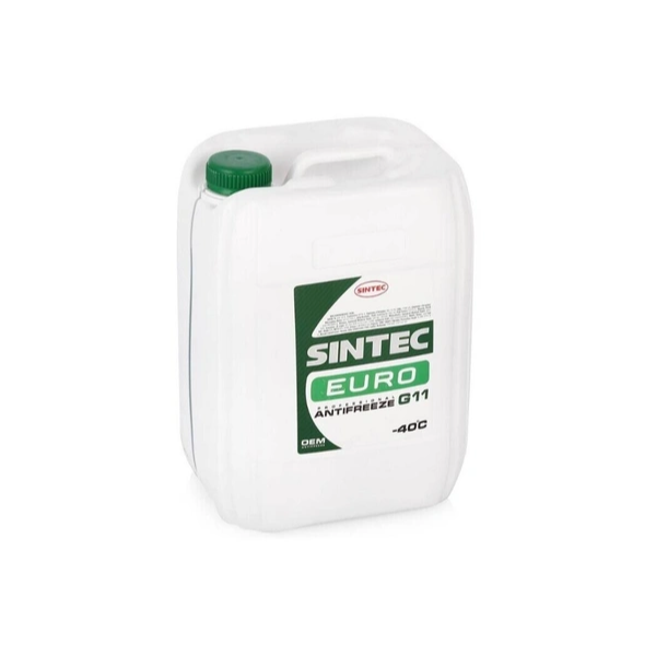 Антифриз Sintec Antifreeze Euro G11 Green -40 10Кг Антифриз Sintec Antifreeze Euro G11 Gre 100058628780