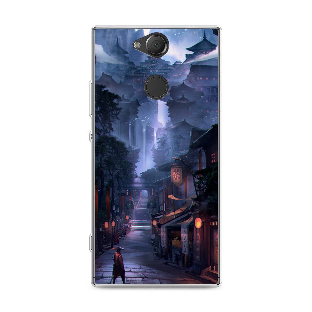 

Чехол Awog на Sony Xperia XA2 Plus "Одинокий самурай", Разноцветный, 53550-10