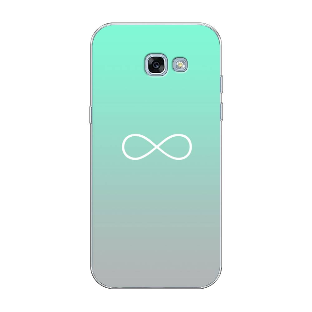 

Чехол Awog на Samsung Galaxy A3 2017 / Самсунг A3 2017 "Бесконечность от Тиффани", Голубой, 20350-4