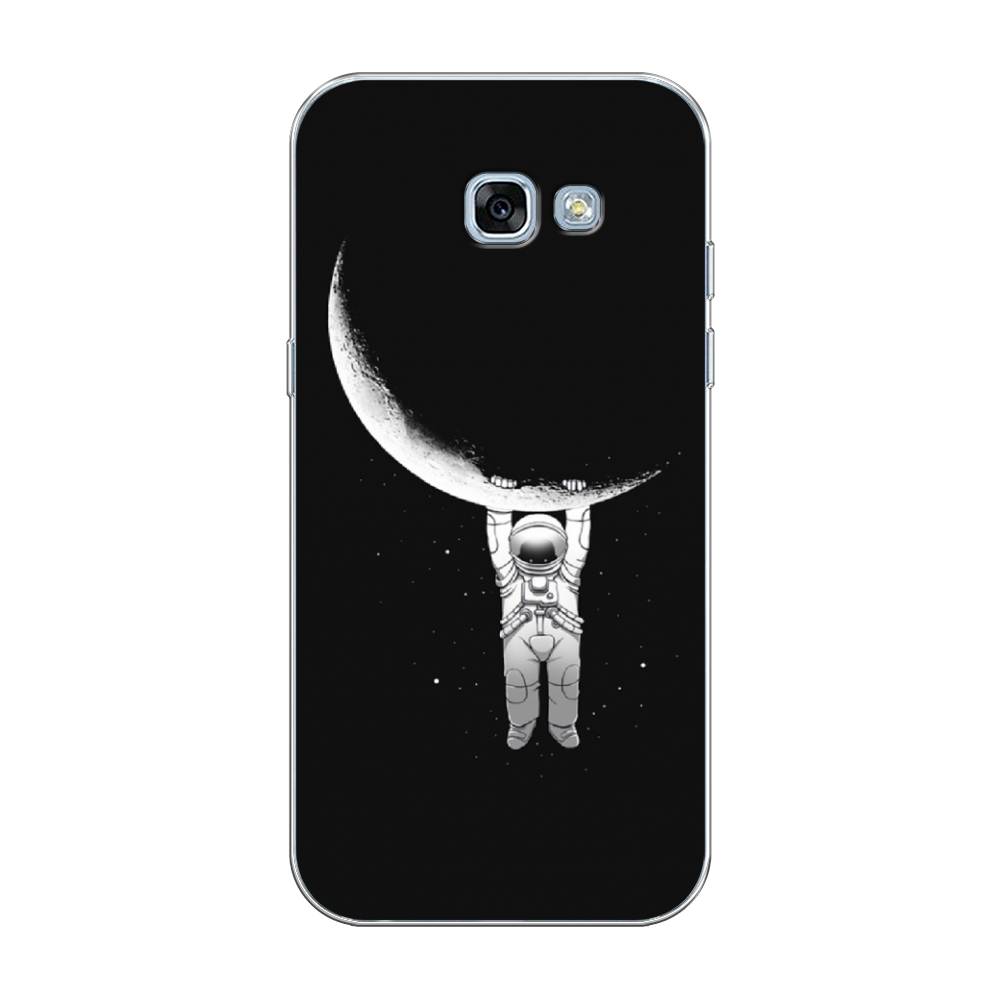 

Чехол Awog на Samsung Galaxy A3 2017 / Самсунг A3 2017 "Космонавт", Белый;черный, 20350-4