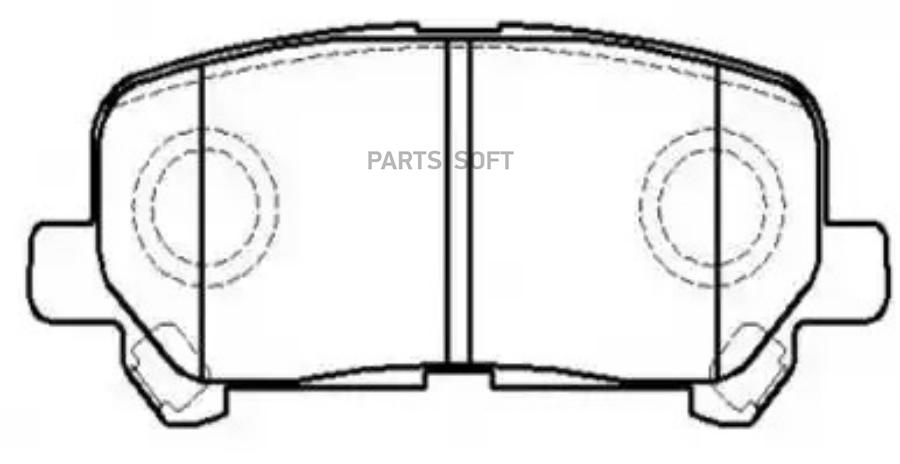 

Колодки Тормозные Дисковые Задн Acura: Mdx 07-11, Honda: Pilot 09-11, Odyssey 2011 HSB HP9