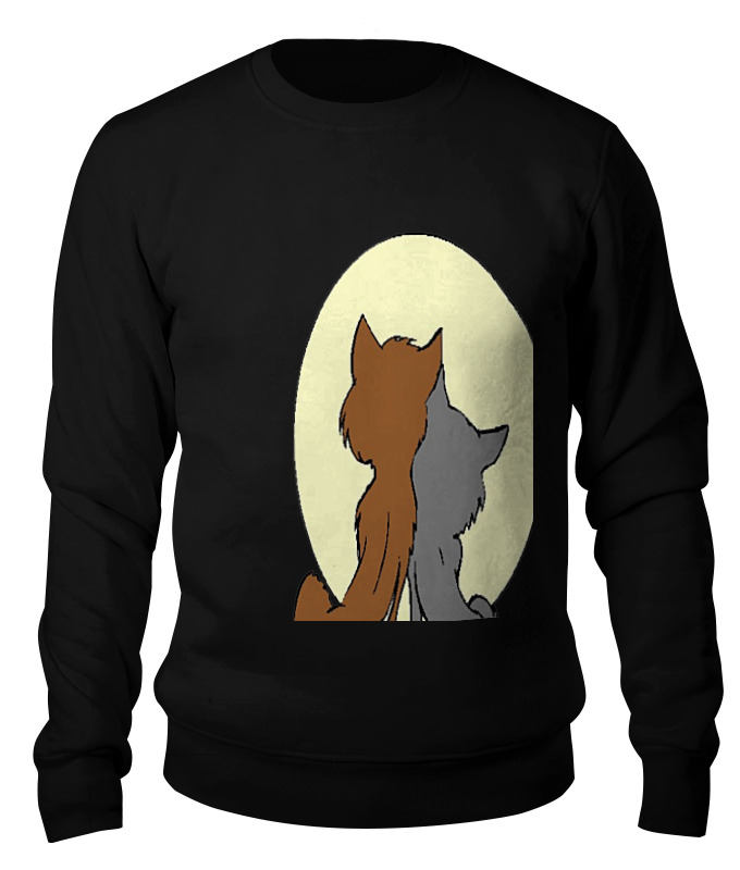 

Свитшот унисекс Printio Cats черный XS, Cats