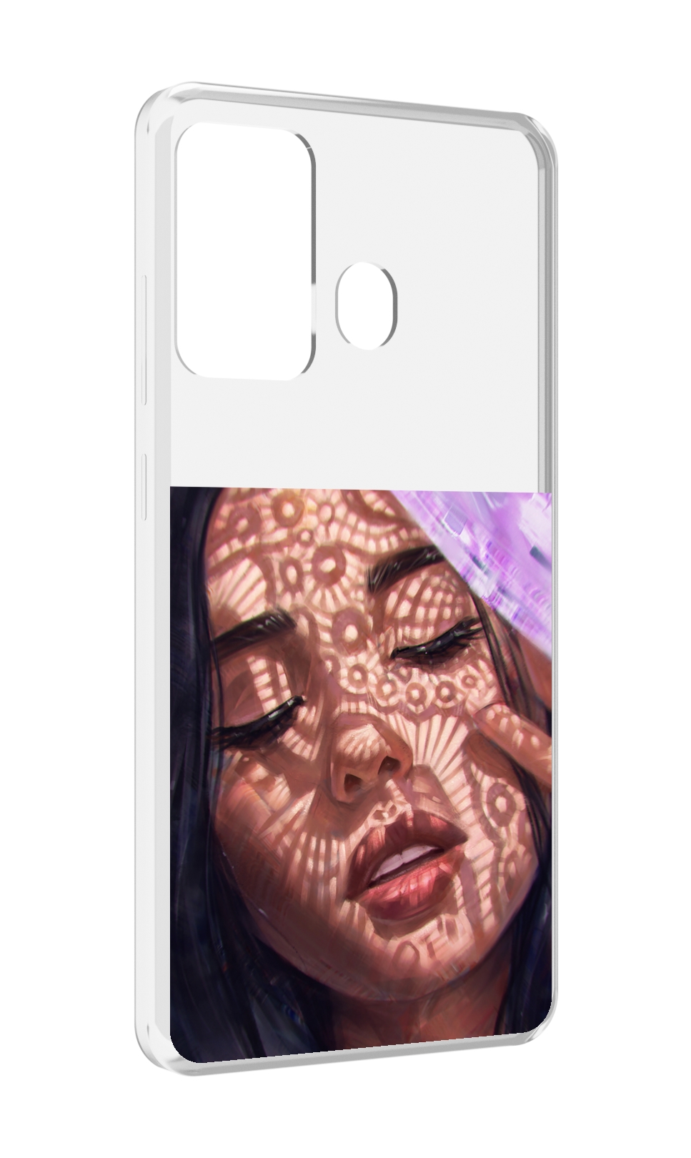 

Чехол MyPads девушка-под-кружевами женский для ITEL A27 / ITEL P17, Прозрачный, Tocco