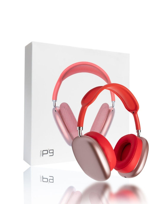 

Беспроводные наушники P9 Max Pink