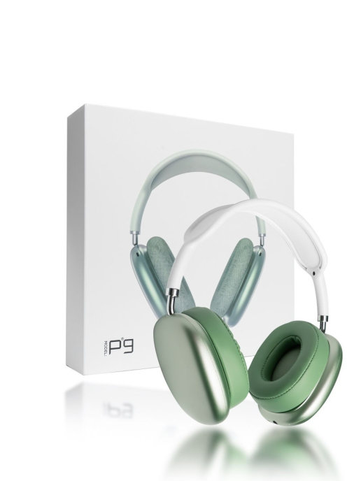 Беспроводные наушники P9 Max Green