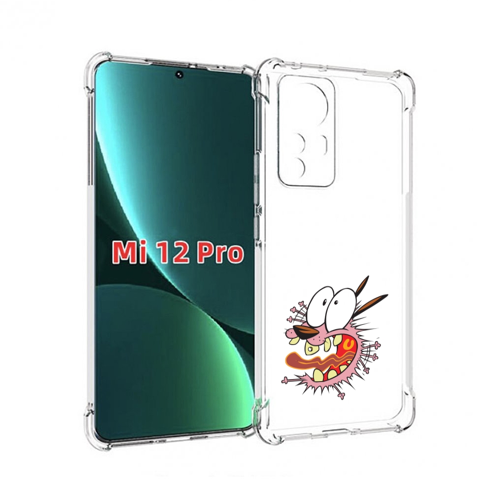 

Чехол MyPads испуганный бобик для Xiaomi 12S Pro, Прозрачный, Tocco