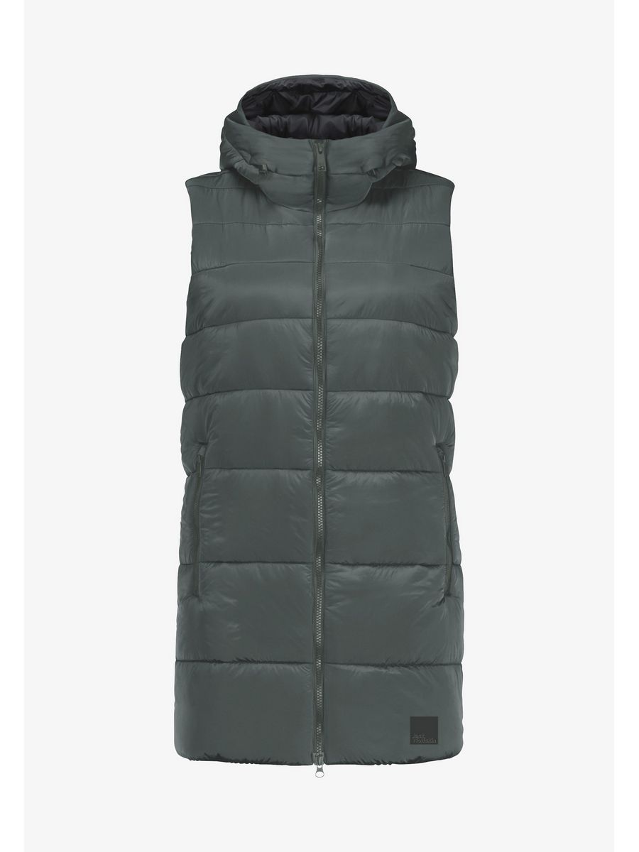 

Утепленный жилет женский Jack Wolfskin JA441F0HI хаки L, JA441F0HI
