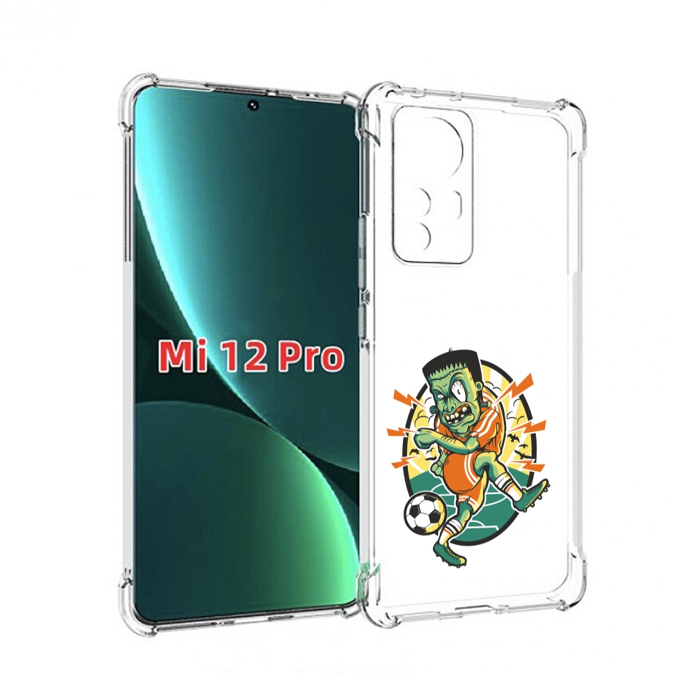 

Чехол MyPads зомби футболист для Xiaomi 12S Pro, Прозрачный, Tocco