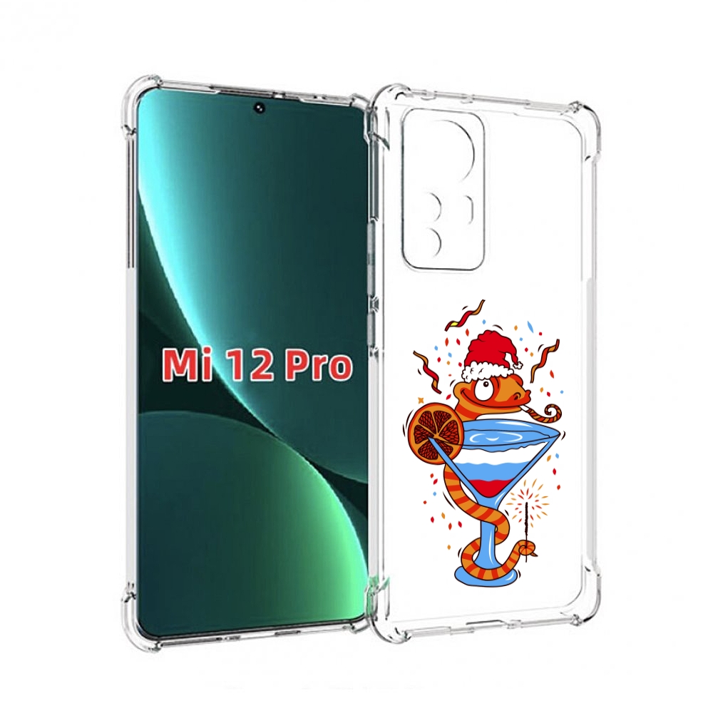 

Чехол MyPads змейка для Xiaomi 12S Pro, Прозрачный, Tocco