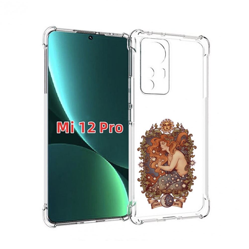 

Чехол MyPads звездная девушка абстракция для Xiaomi 12S Pro, Прозрачный, Tocco