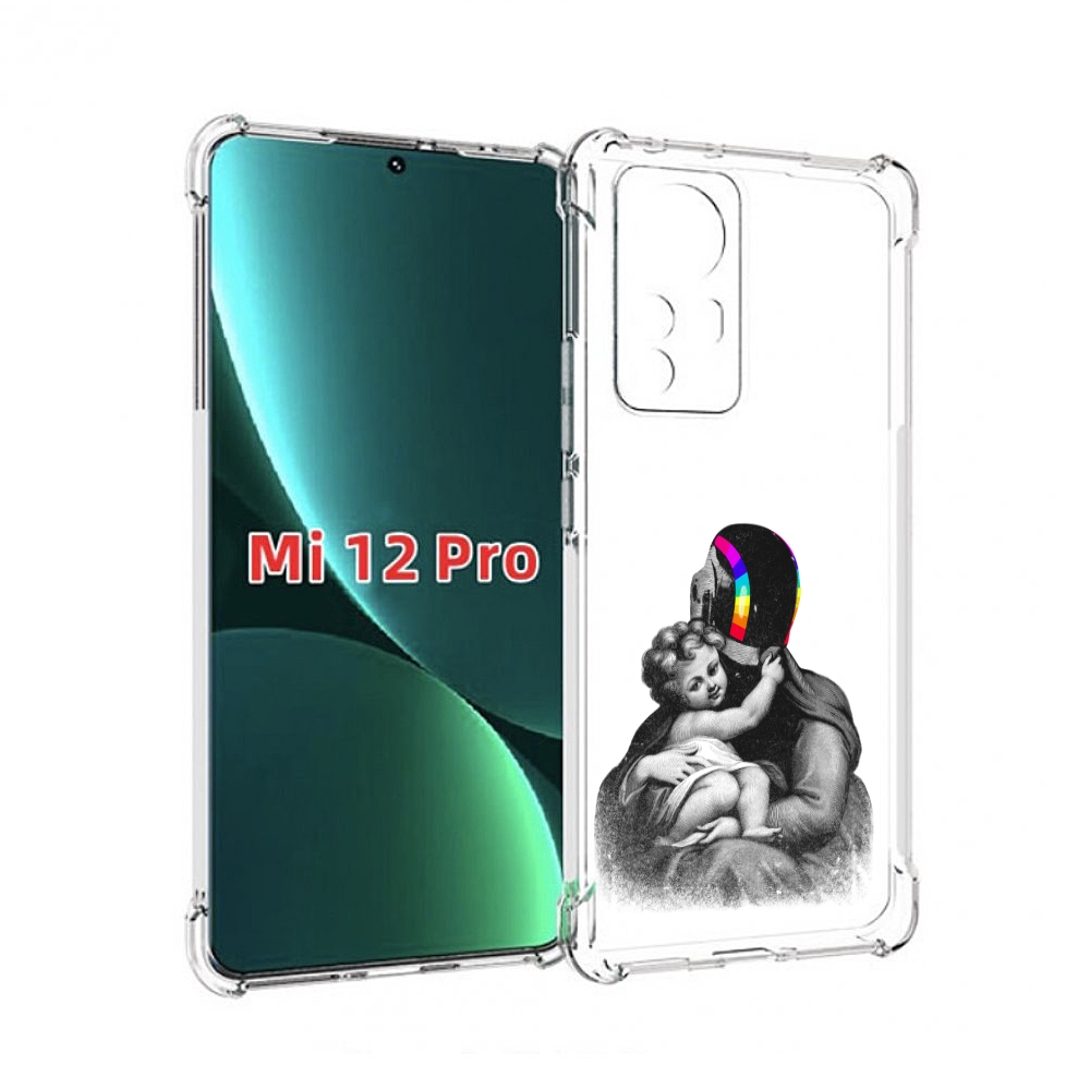 

Чехол MyPads защитник в шлеме для Xiaomi 12S Pro, Прозрачный, Tocco
