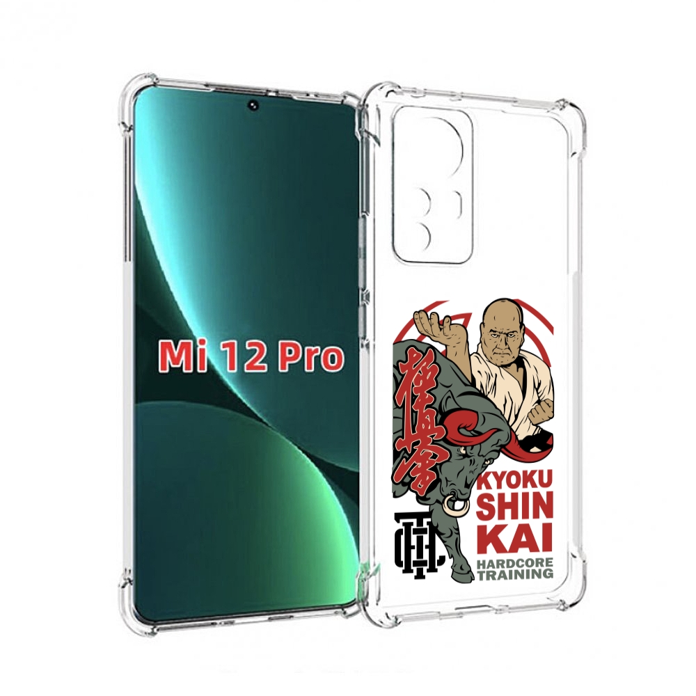 

Чехол MyPads единоборства рисунок для Xiaomi 12S Pro, Прозрачный, Tocco