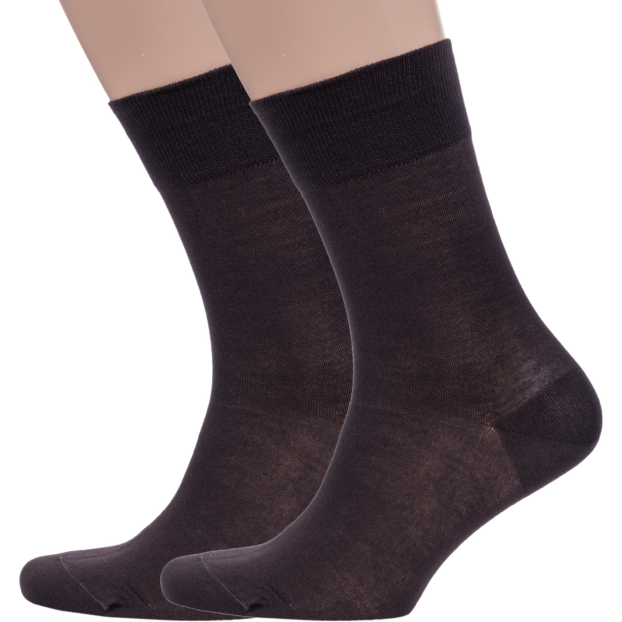 

Комплект носков мужских Grinston socks 2-15D1 коричневых 29, 2 пары, Коричневый, 2-15D1