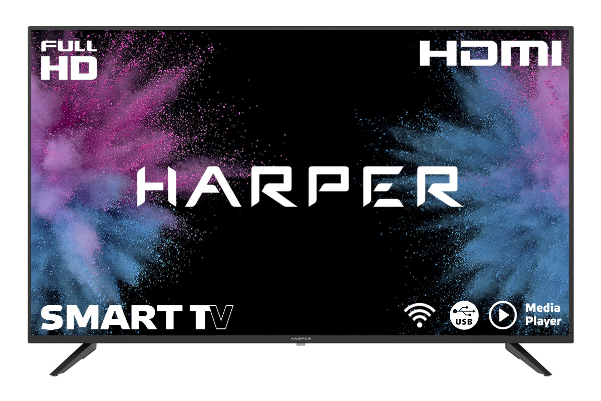 фото Led телевизор full hd harper 43f670ts