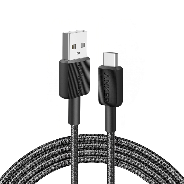 Кабель для смартфона USB Type-C-USB Anker A81H6G11-BK 1.8м черный