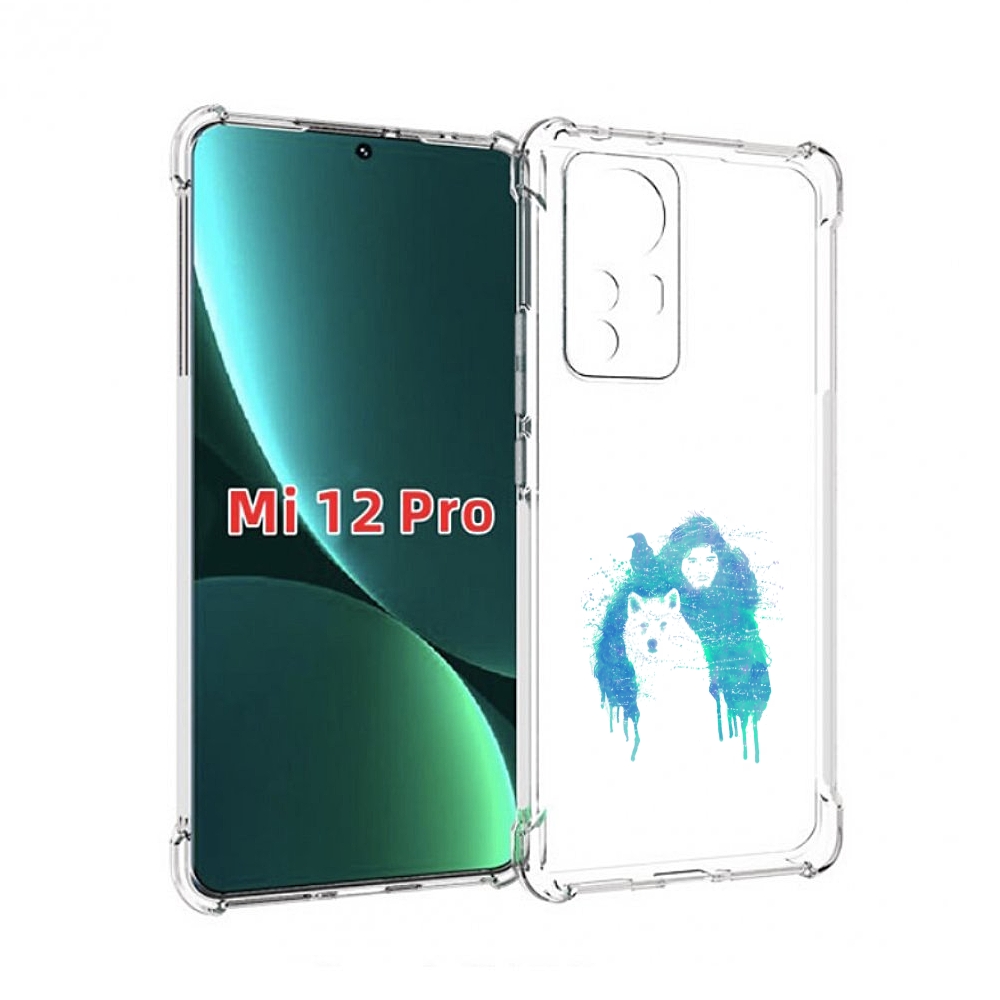

Чехол MyPads джон сноу для Xiaomi 12S Pro, Прозрачный, Tocco