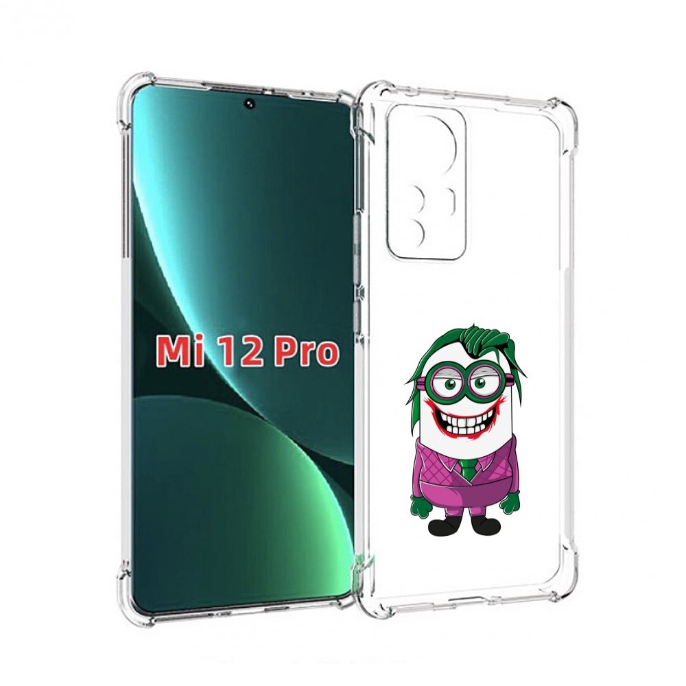 

Чехол MyPads джокер миньон для Xiaomi 12S Pro, Прозрачный, Tocco