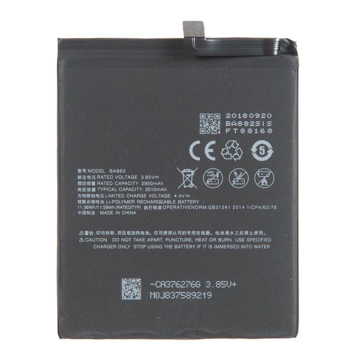 Аккумулятор для телефона Meizu 16/16X / 16th (BA882) 3010 mAh