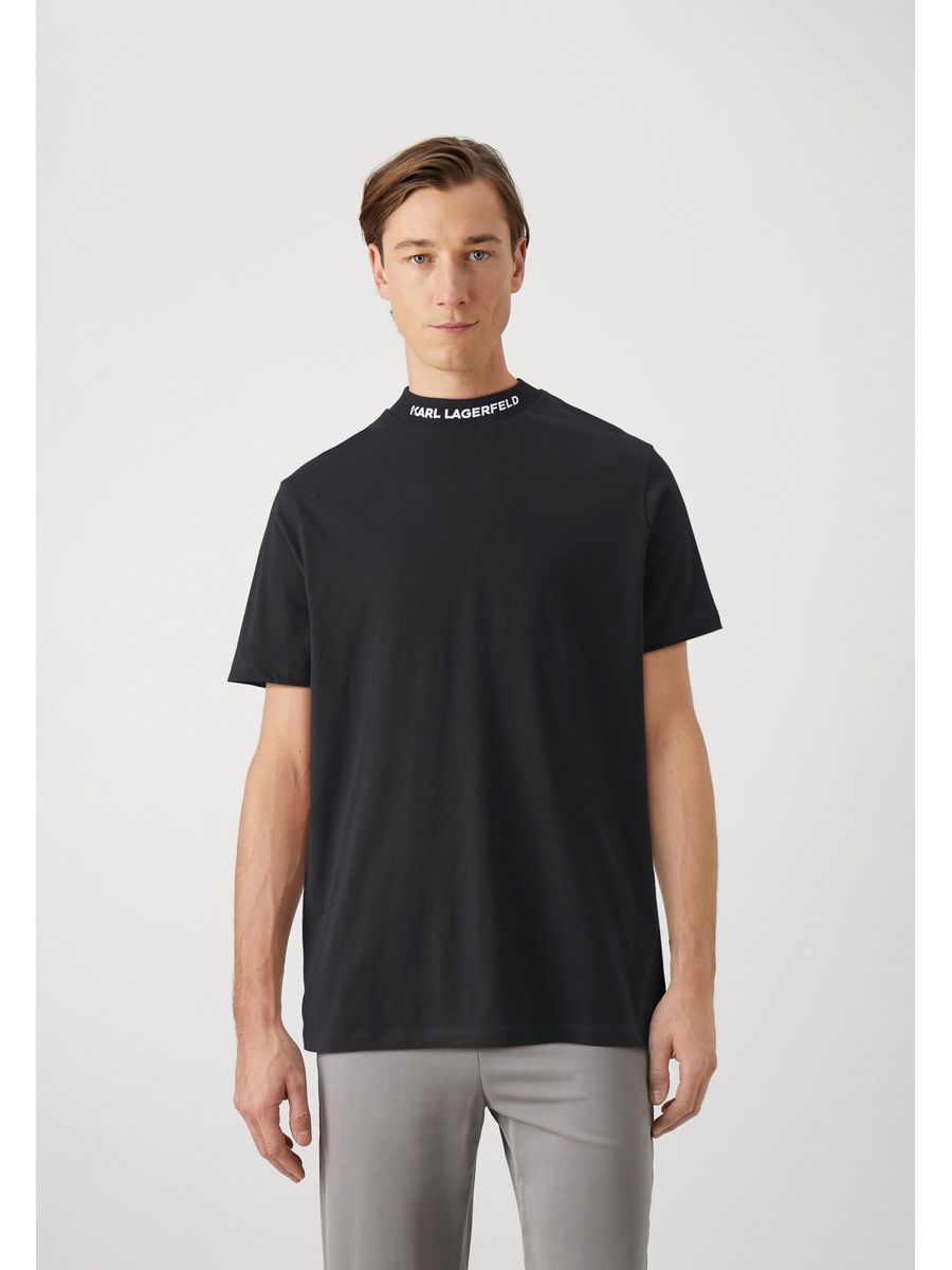 

Футболка мужская Karl Lagerfeld K4822O0FY черная S, Черный, K4822O0FY