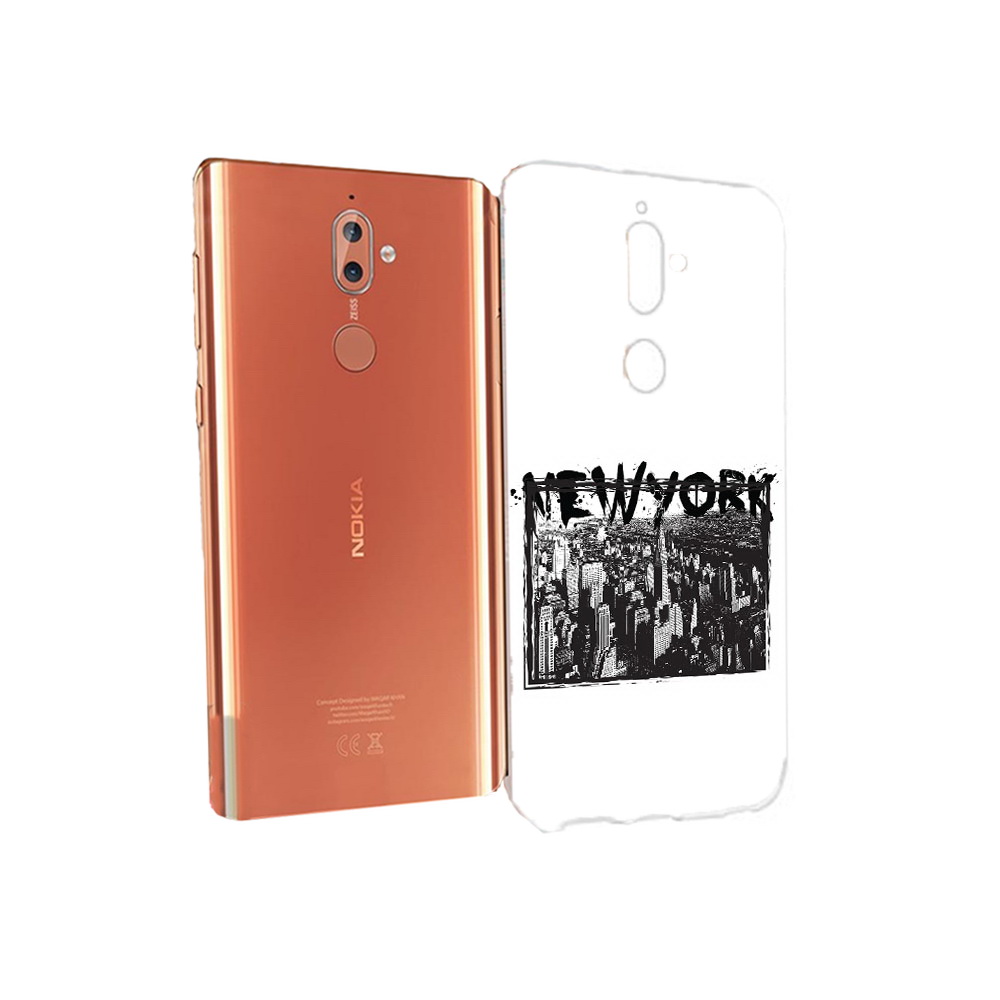 

Чехол MyPads Tocco для Nokia 9 че (PT126479.94.671), Прозрачный, Tocco