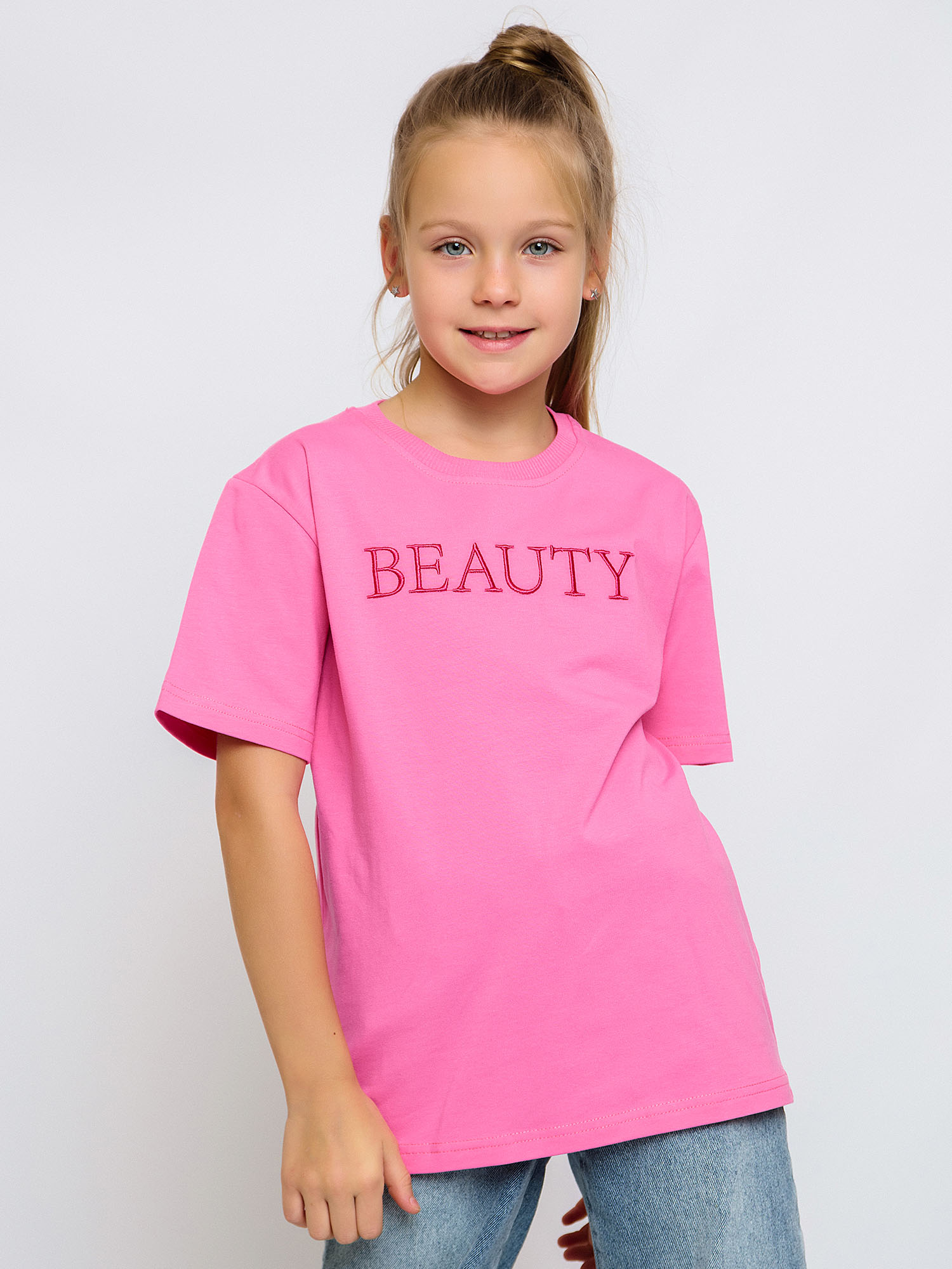 

Футболка детская Batik 013_БП24, фуксия, 170, Розовый, 013_БП24