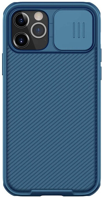 фото Чехол nillkin camshield pro case для iphone 12 pro max, цвет синий (6902048203631)