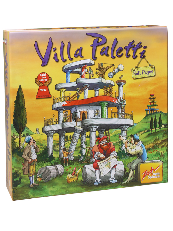

Настольные игры Zoch zum Spielen Вилла Палетти 200132, Вилла Палетти, Villa Paletti