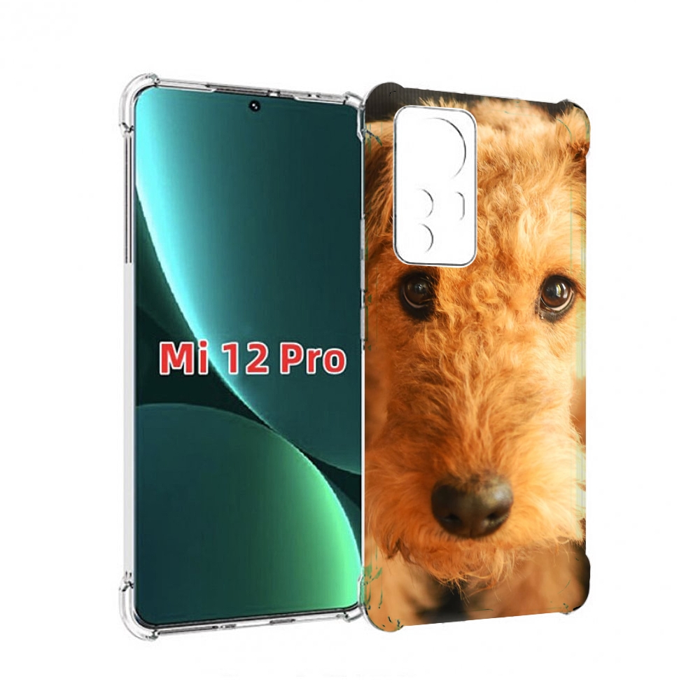 

Чехол MyPads эрдельтерьер для Xiaomi 12S Pro, Прозрачный, Tocco