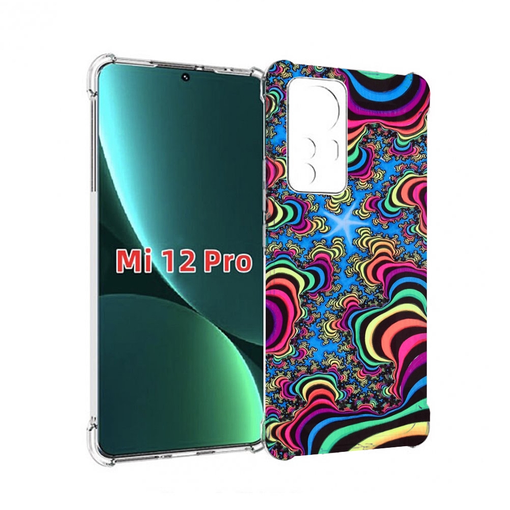 

Чехол MyPads щупальца иллюзия для Xiaomi 12S Pro, Прозрачный, Tocco
