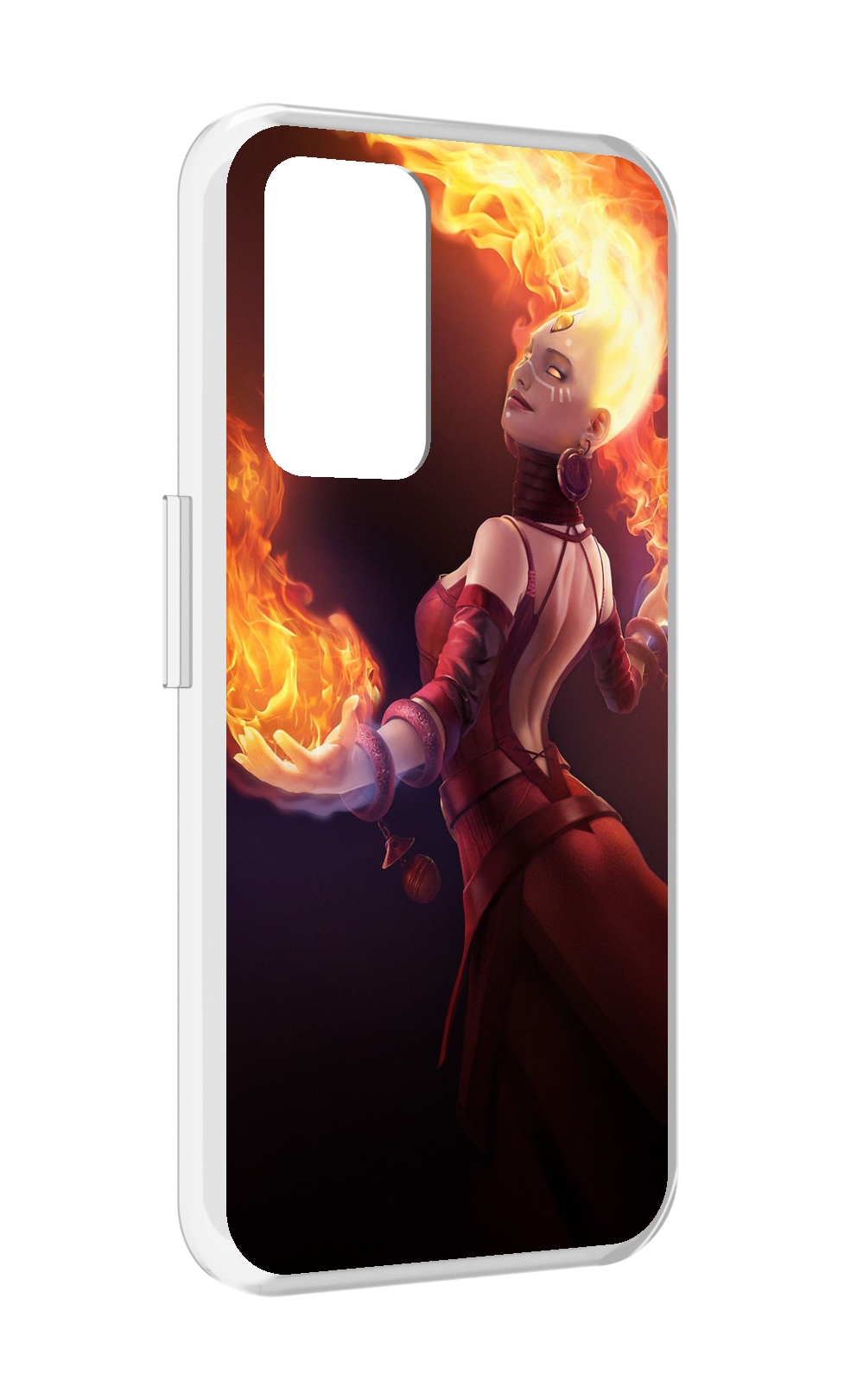

Чехол MyPads dota 2 Lina для Realme GT Neo3T, Прозрачный, Tocco