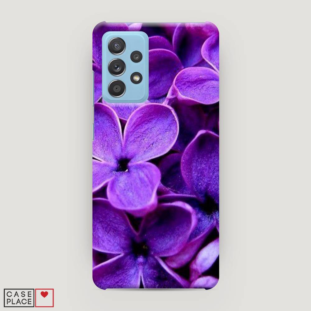 

Пластиковый чехол "Сирень крупная" на Samsung Galaxy A52, 2102420-6
