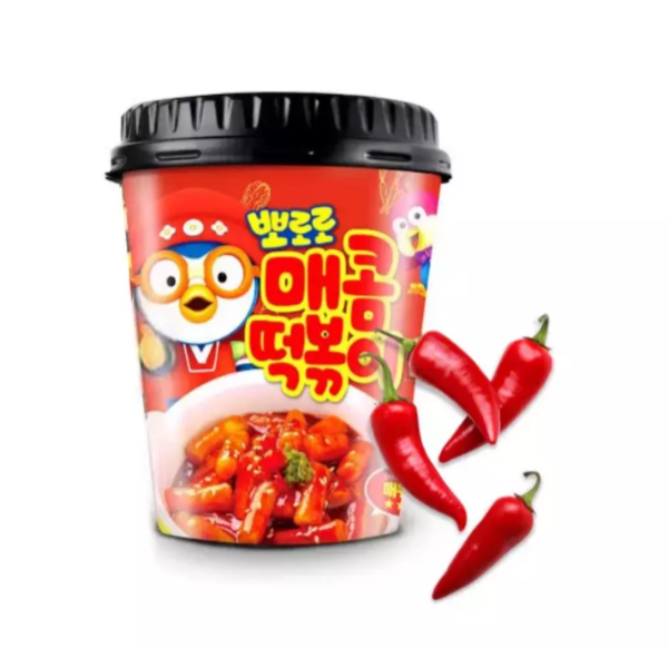

Рисовые палочки Токпокки Earnest Spicy с острым соусом, 120 г