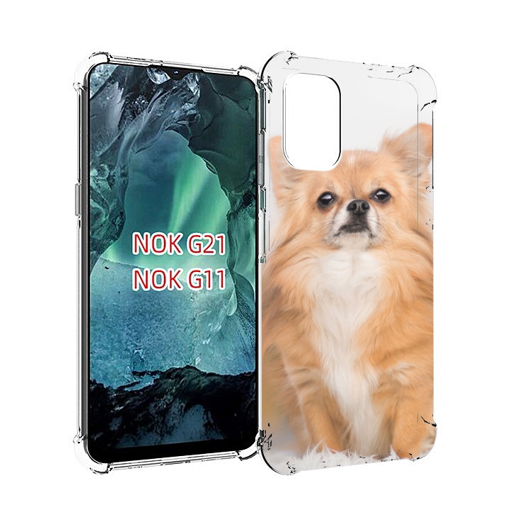 

Чехол Mypads Чихуа Хуа Для Nokia G11/G21, Прозрачный, Tocco