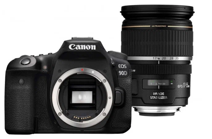 

Фотоаппарат Canon 90d kit EF-S 17-55 mm f/ 2.8 IS USM