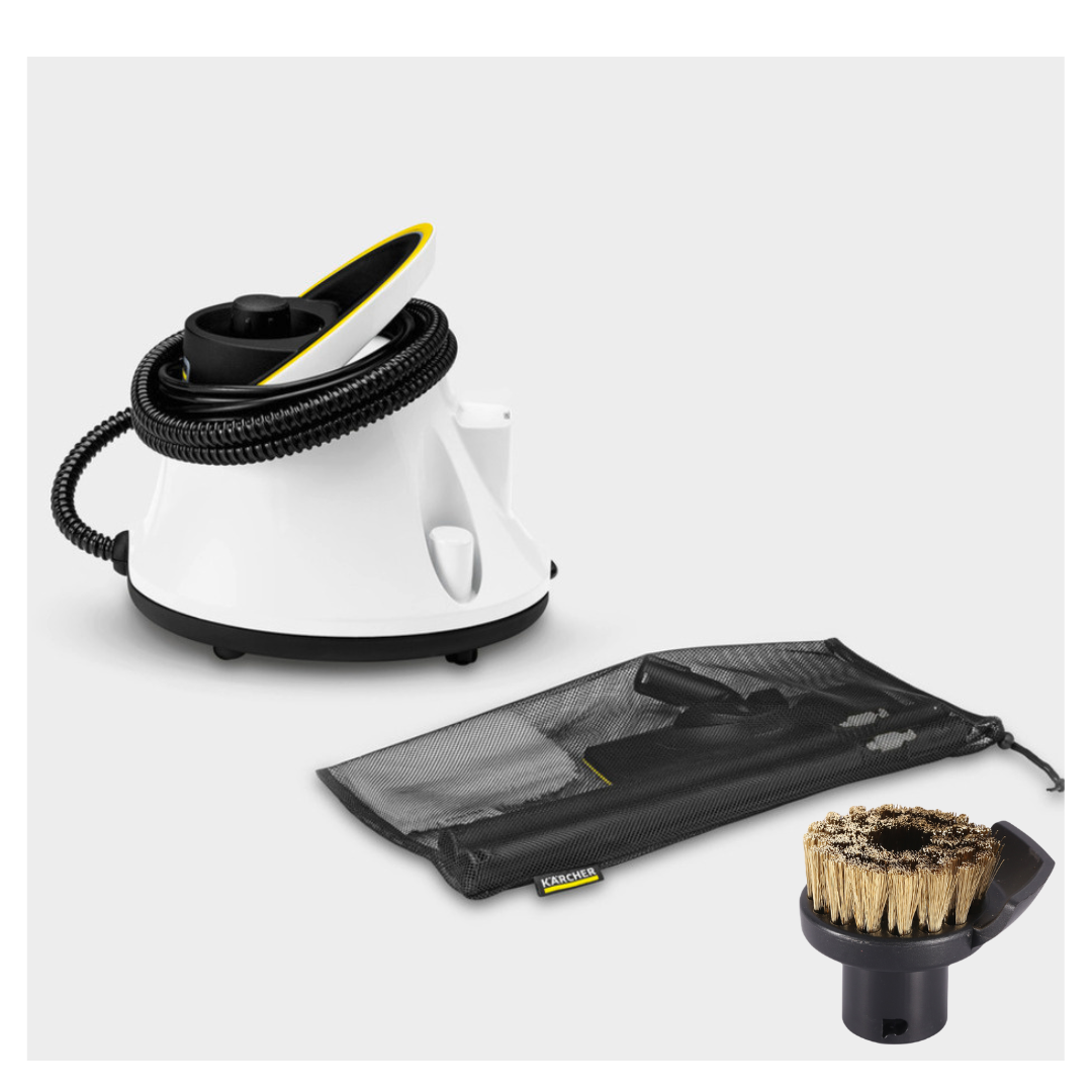 

Пароочиститель Karcher SC 2 Deluxe EasyFix белый, SC 2 Deluxe EasyFix+щетка IVAHAVI