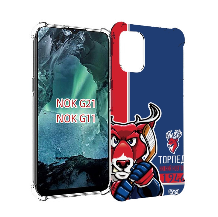 

Чехол Mypads Хк Торпедо Нижнии Новгород Мужской Для Nokia G11/G21, Прозрачный, Tocco